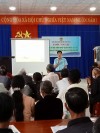 Hội Nông dân xã Tam Vinh phối hợp tổ chức Hội nghị Tập huấn SXNN và triển khai chương trình phân bón trả chậm, giống cây ăn quả