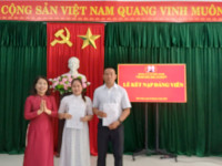 Trần Thanh Dương và Nguyễn Thị Thu Trang đã được kết nạp vào Đảng Cộng sản Việt Nam.